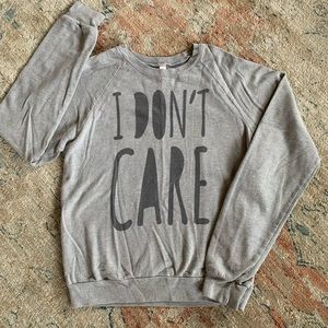 Grey sweatshirt size Small